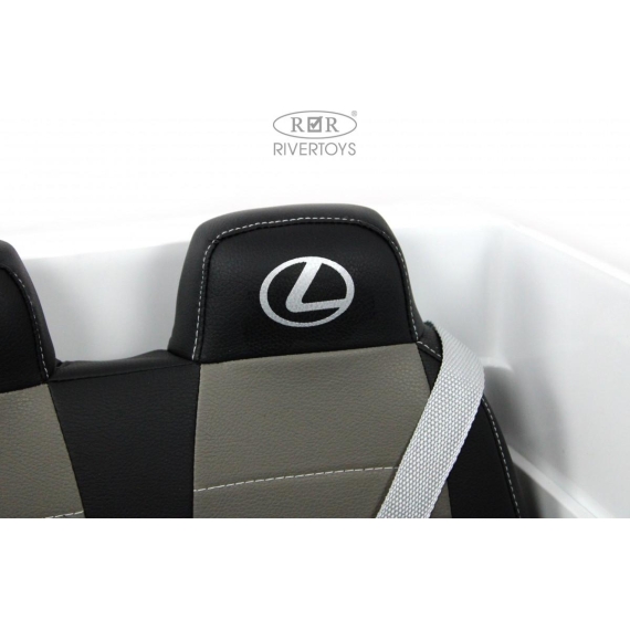 Детский электромобиль rivertoys lexus 570 white %Future_395 (фото 22)