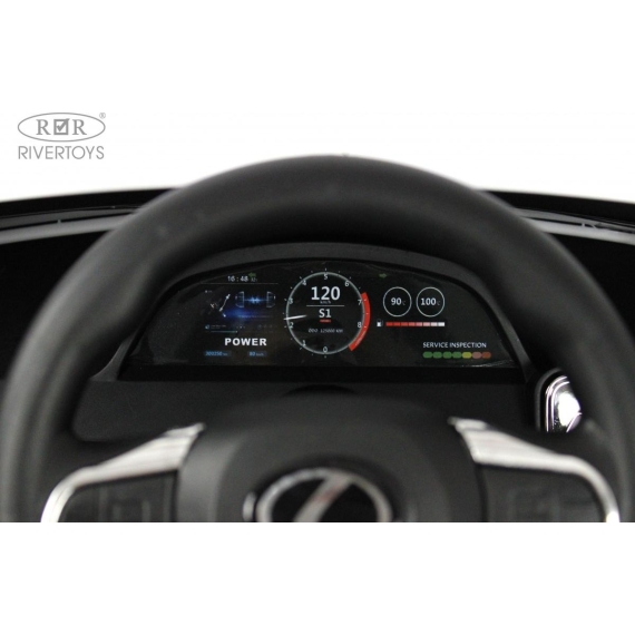 Детский электромобиль rivertoys lexus 570 white %Future_395 (фото 8)