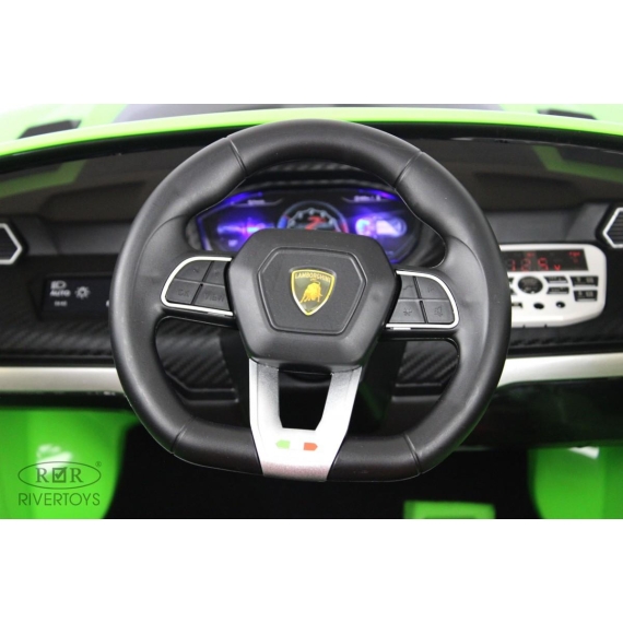 Детский электромобиль rivertoys lamborghini urus green %Future_395 (фото 5)