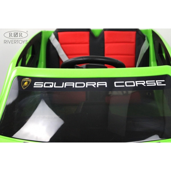 Детский электромобиль rivertoys lamborghini urus green %Future_395 (фото 17)