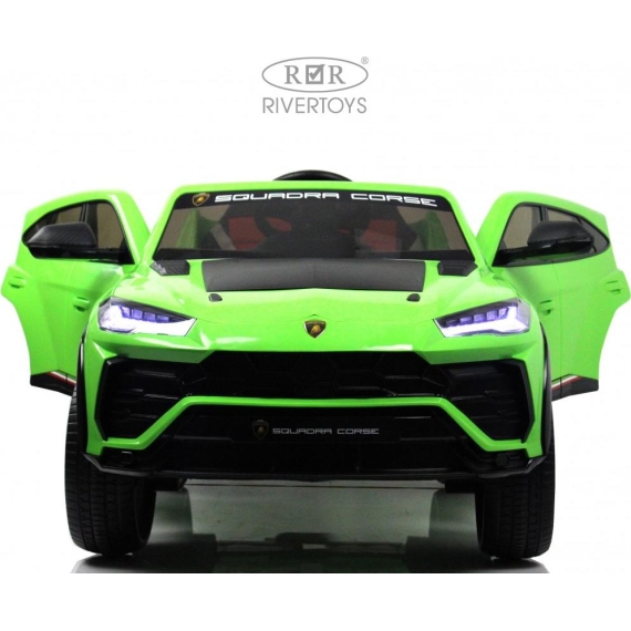 Детский электромобиль rivertoys lamborghini urus green %Future_395 (фото 18)