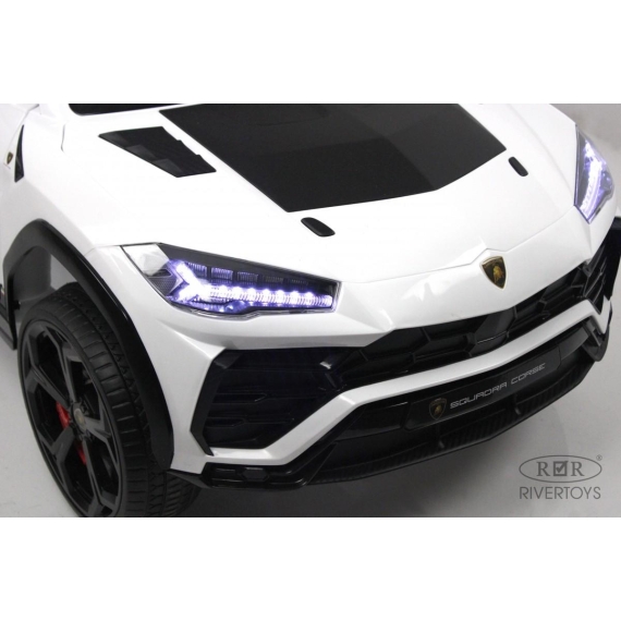 Детский электромобиль rivertoys lamborghini urus white %Future_395 (фото 4)