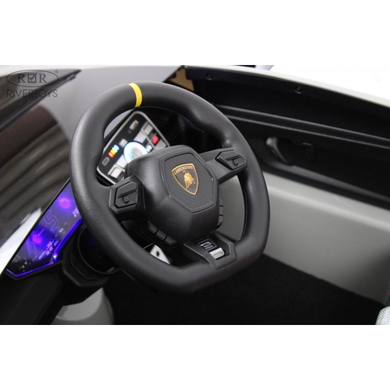 Детский электромобиль rivertoys lamborghini huracán sto gray %Future_395 (фото 10)