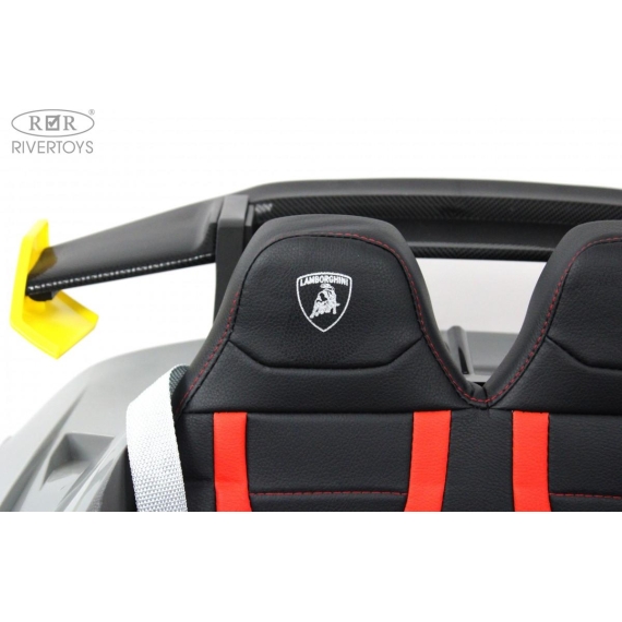 Детский электромобиль rivertoys lamborghini huracán sto gray %Future_395 (фото 15)