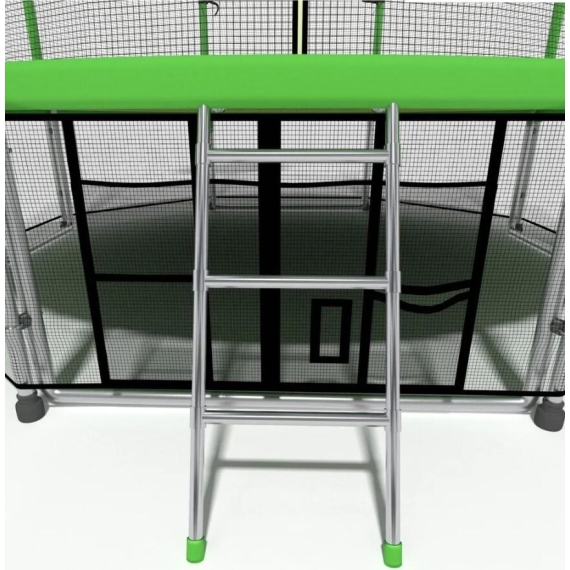 Батут i-jump classic basket 12ft blue с баскетбольным кольцом %Future_395 (фото 4)