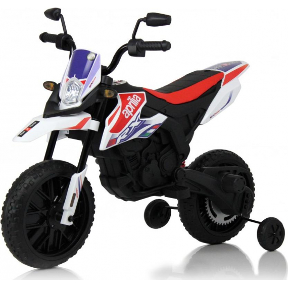 Детский электромотоцикл rivertoys p444pp-s317-white %Future_395 (фото 1)
