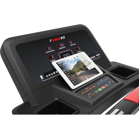 Беговая дорожка unixfit t-1300 pro (led) %Future_395 (фото 7)