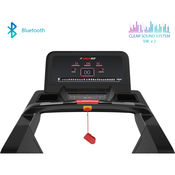 Беговая дорожка unixfit t-1300 pro (led) %Future_395 (фото 2)