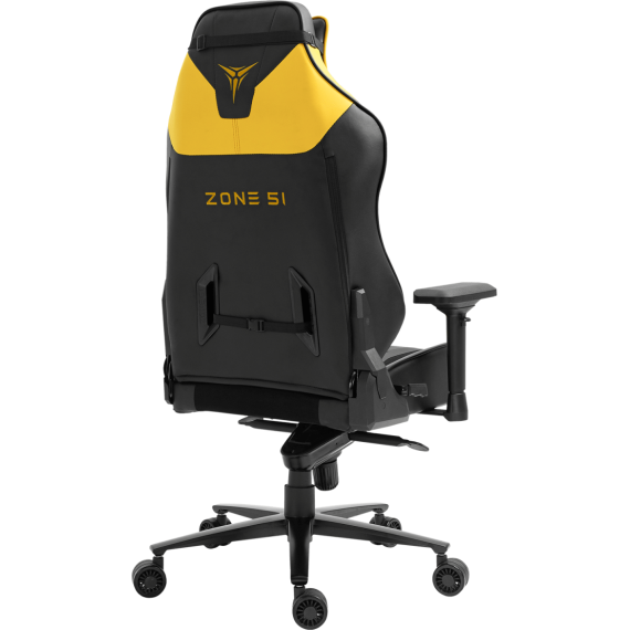 Кресло компьютерное игровое zone 51 armada black-yellow %Future_395 (фото 4)