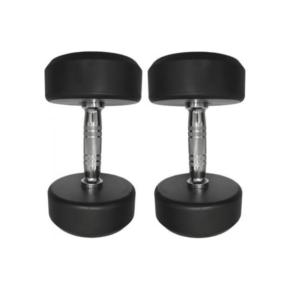 Круглые обрезиненные гантели ultra gym ряд от 2.5 до 25 кг %Future_395 (фото 2)