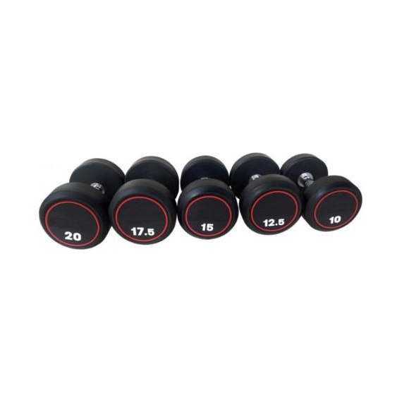 Круглые обрезиненные гантели ultra gym ряд от 2.5 до 25 кг %Future_395 (фото 1)