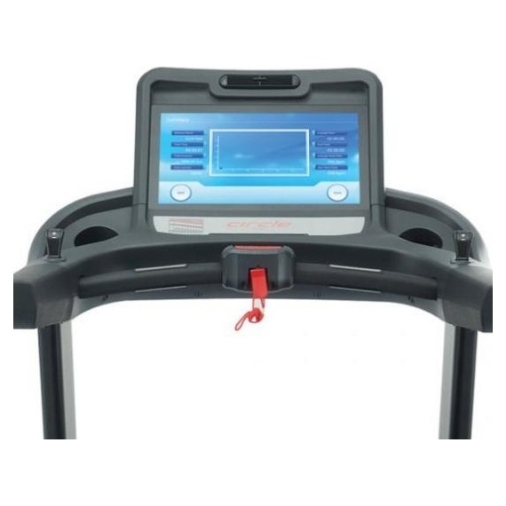Беговая дорожка circle fitness m8 e plus черный, консоль 2.0 %Future_395 (фото 4)