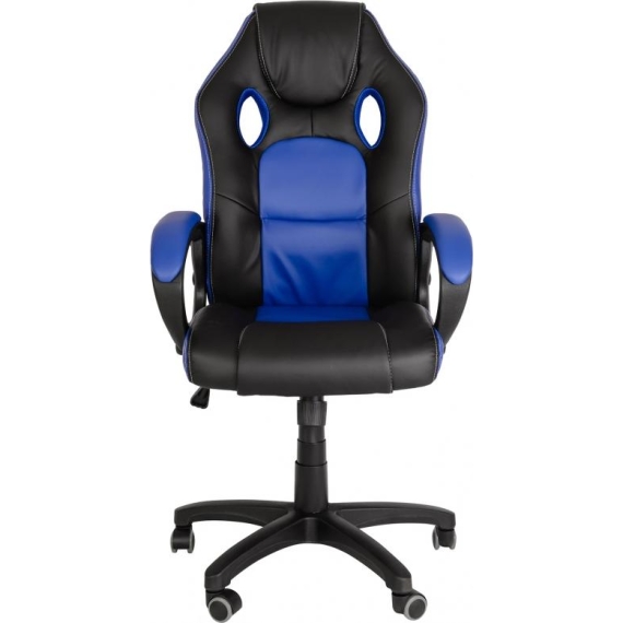 Компьютерное кресло mf-349 black+dark blue %Future_395 (фото 3)