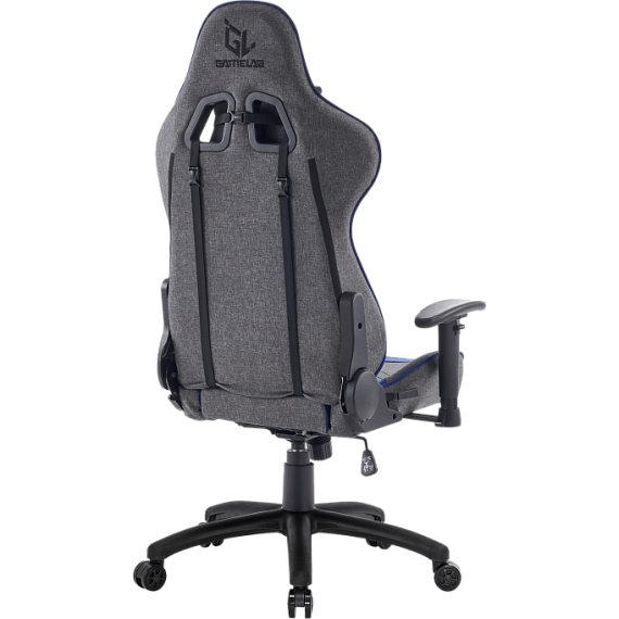 Кресло компьютерное игровое gamelab warlock breeze gray %Future_395 (фото 5)