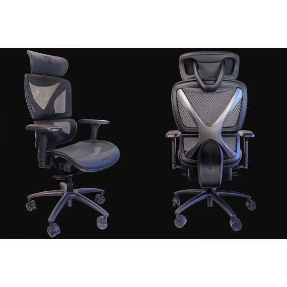 Кресло компьютерное игровое thunderx3 xtc-mesh black %Future_395 (фото 3)