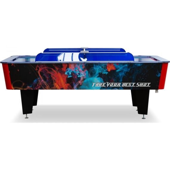 Игровой стол - аэрохоккей standart outdoor 8 ф всепогодный, жетоноприемник %Future_395 (фото 4)