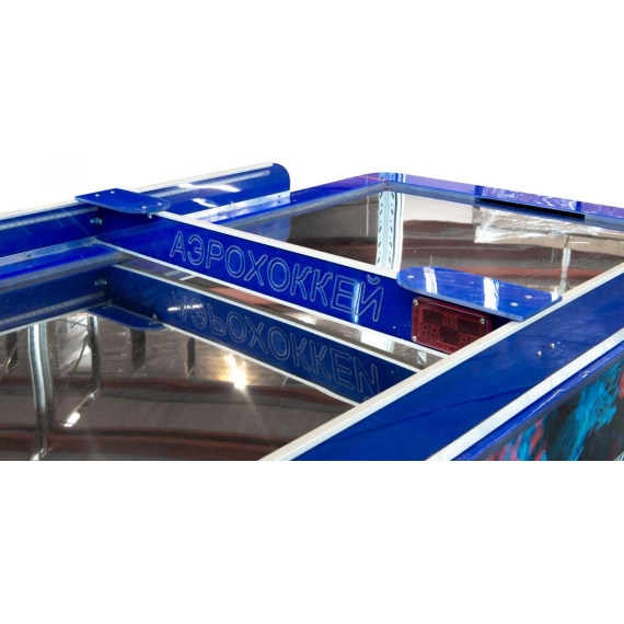 Игровой стол - аэрохоккей standart outdoor 8 ф всепогодный, жетоноприемник %Future_395 (фото 6)