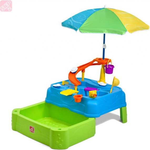 Столик для игр с водой step2 водопад-2 (крафт) %Future_395 (фото 1)