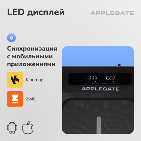 Беговая дорожка домашняя applegate homerun %Future_395 (фото 11)