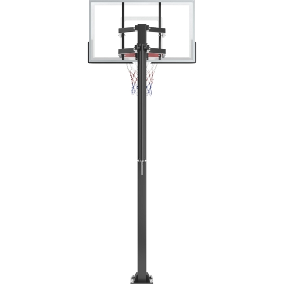 Баскетбольная стойка стационарная unix line b-stand-tg 54x32 r45 h230-305 см %Future_395 (фото 11)