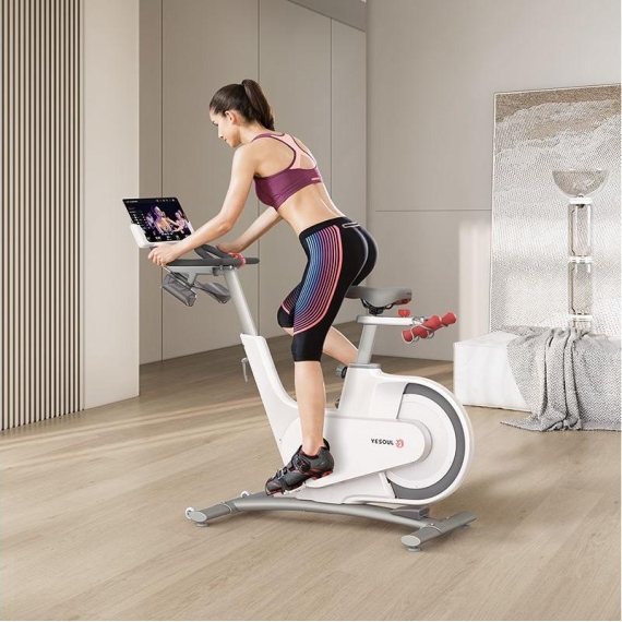 Велотренажер yesoul smart spinning bike v1 белый %Future_395 (фото 5)