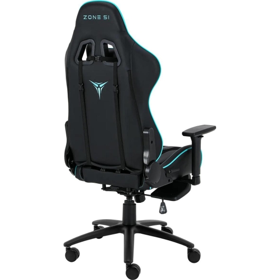 Кресло компьютерное игровое zone 51 gravity plus black-cyan %Future_395 (фото 4)