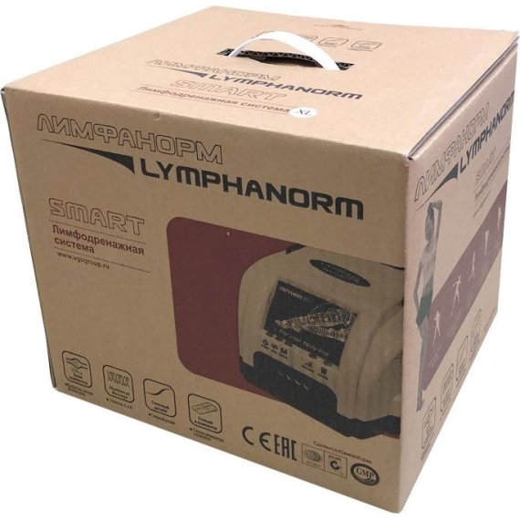 Аппарат для прессотерапии и лимфодренажа для дома lymphanorm smart + 2 манжеты нога l %Future_395 (фото 7)