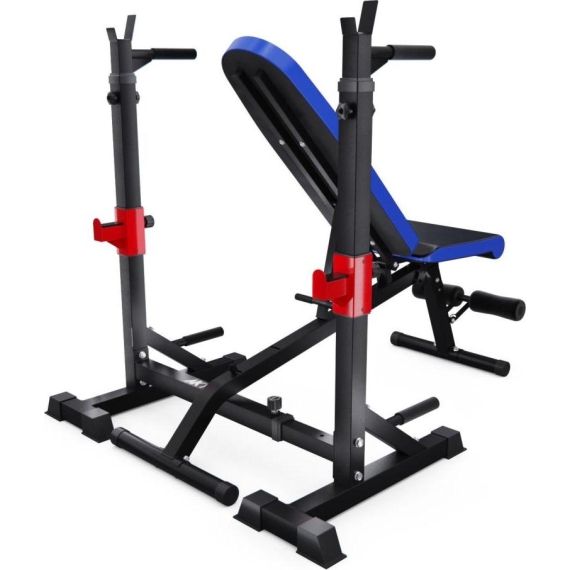 Скамья для жима со стойками dfc pro fitness %Future_395 (фото 6)