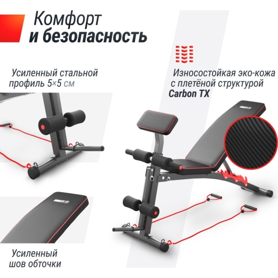 Скамья силовая универсальная unix fit bench 150 %Future_395 (фото 3)