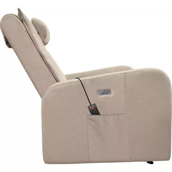 Кресло-реклайнер электрический с массажем fujimo e-comfort chair f3005 fef ваниль %Future_395 (фото 7)