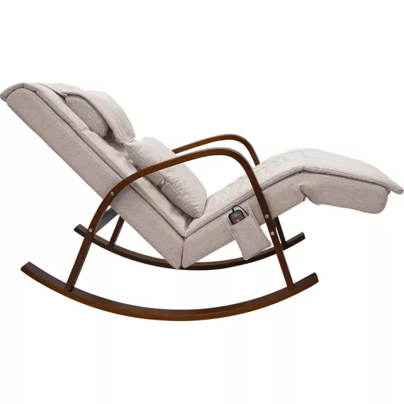 Массажное кресло качалка fujimo f2002 мсx time2chill ivory (tailor 2) вишня %Future_395 (фото 11)
