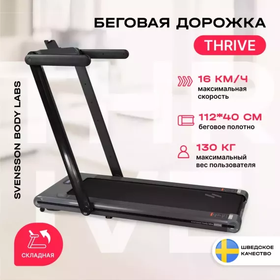 Беговая дорожка домашняя svensson body labs thrive %Future_395 (фото 3)