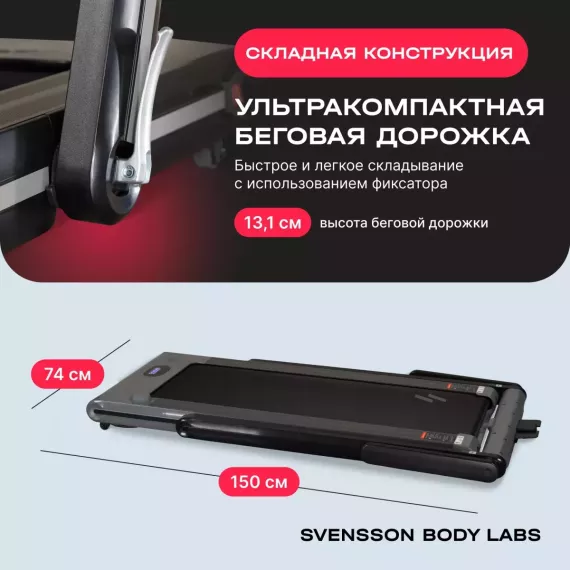Беговая дорожка домашняя svensson body labs thrive %Future_395 (фото 12)