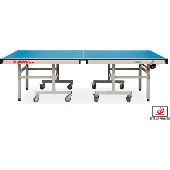 Теннисный стол weekend складной для помещений k-2008 ittf indoor (274 х 152.5 х 76 см ) с сеткой y %Future_395 (фото 10)