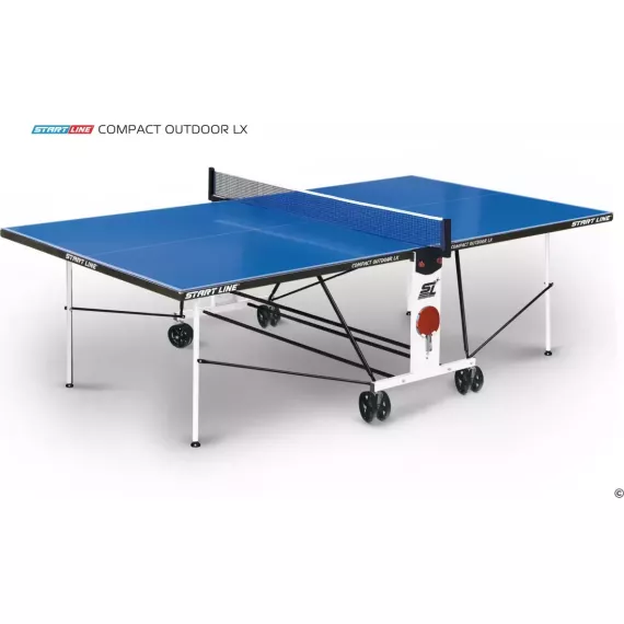Теннисный стол start line compact-2 lx всепогодный синий %Future_395 (фото 1)