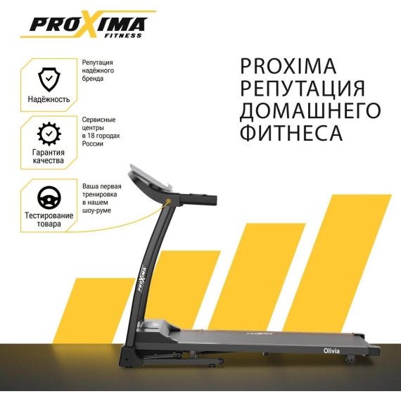 Беговая дорожка электрическая proxima olivia %Future_395 (фото 7)