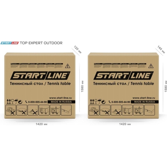 Стол теннисный start line top expert 6 всепогодный black %Future_395 (фото 6)