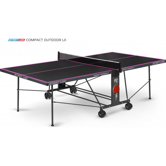 Теннисный стол start line compact-2 lx всепогодный black %Future_395 (фото 1)