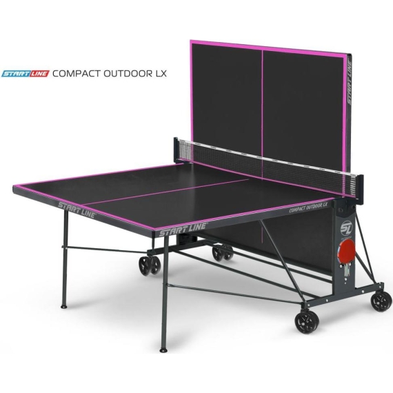 Теннисный стол start line compact-2 lx всепогодный black %Future_395 (фото 3)