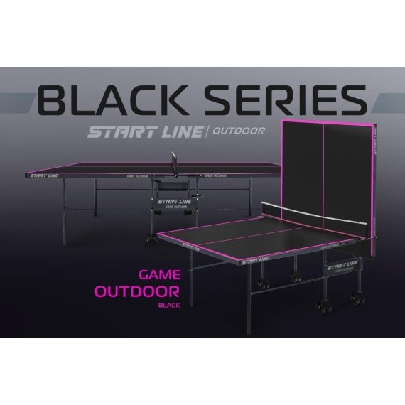 Теннисный стол start line game всепогодный с сеткой black %Future_395 (фото 8)