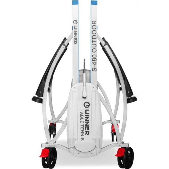 Уцененный теннисный стол всепогодный winner s-480 outdoor 274 х 152,5 х 76 см с сеткой %Future_395 (фото 3)