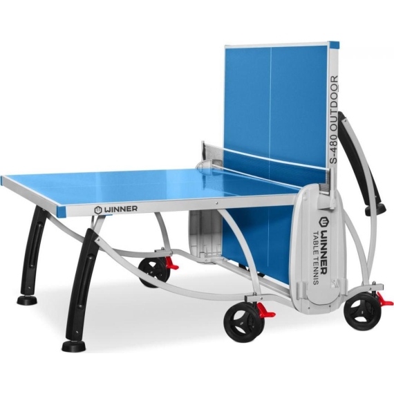 Уцененный теннисный стол всепогодный winner s-480 outdoor 274 х 152,5 х 76 см с сеткой %Future_395 (фото 5)