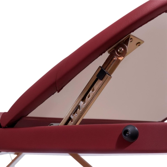 Массажный стол unix med comfort 3 section burgundy %Future_395 (фото 3)