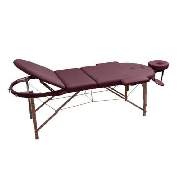 Массажный стол unix med comfort 3 section burgundy %Future_395 (фото 13)