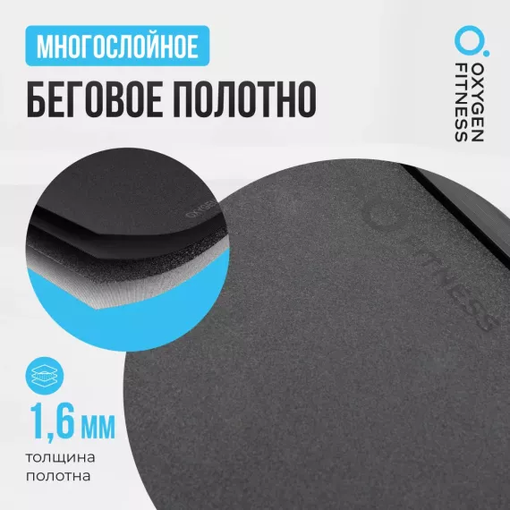 Беговая дорожка домашняя oxygen fitness speedster %Future_395 (фото 11)
