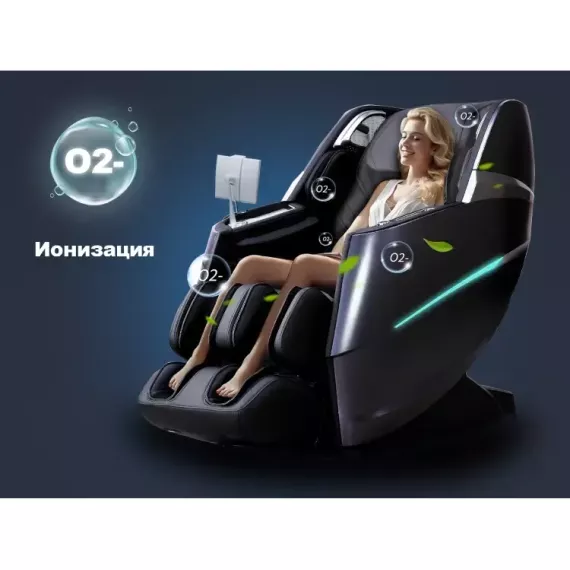 Массажное кресло fujimo 氣 combat 4d коричневый %Future_395 (фото 13)
