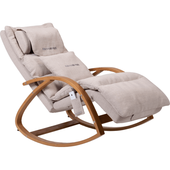 Массажное кресло-качалка metime beige %Future_395 (фото 2)