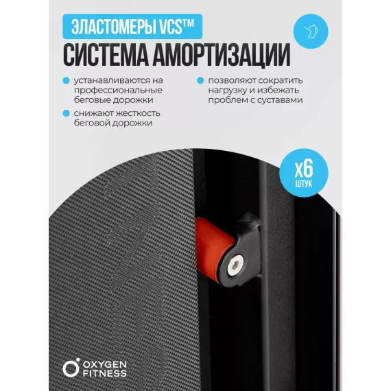 Беговая дорожка домашняя oxygen fitness m-concept sport (white) %Future_395 (фото 6)