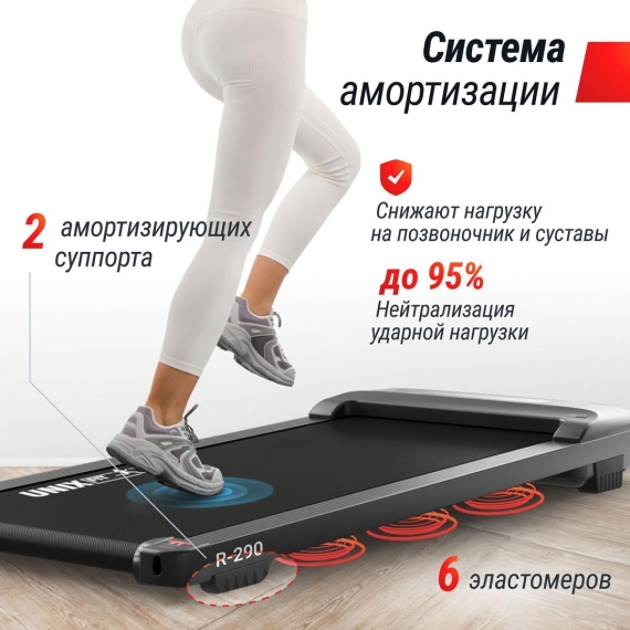 Беговая дорожка unix fit r-290 %Future_395 (фото 13)