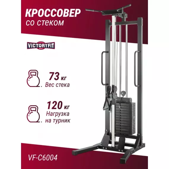Тренажер силовой со стеком victoryfit vf-c6004 %Future_395 (фото 1)